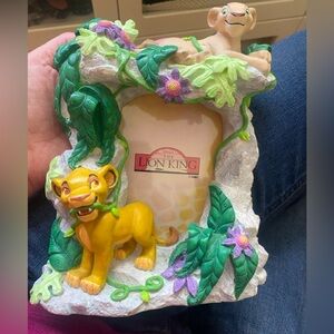 Decorative Photo Frame - Green and Yellow